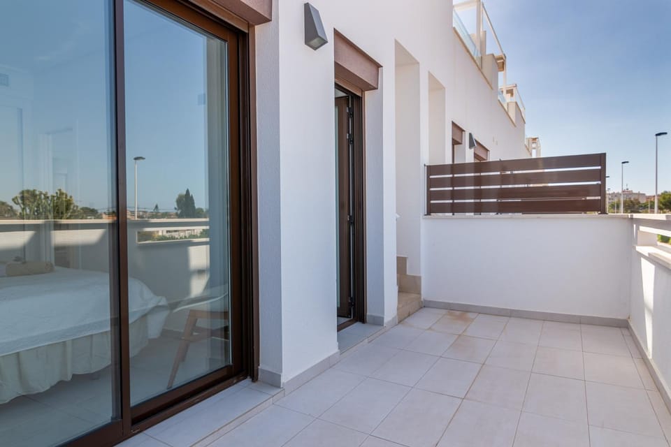 Property building, Patio, Day, View (from property/room), Balcony/Terrace
