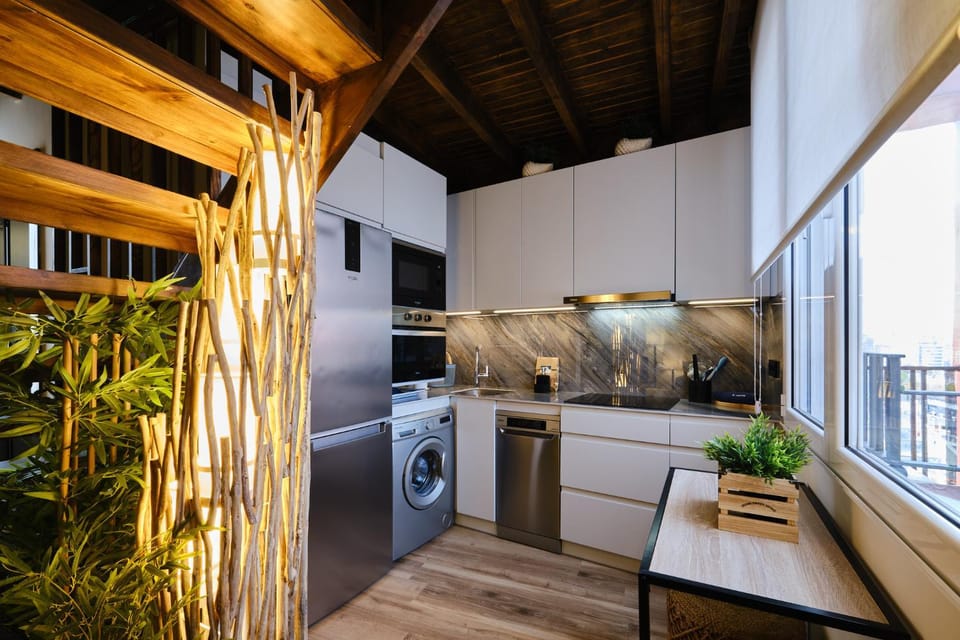 Kitchen or kitchenette, dishwasher, minibar, pet friendly, stove, washing machine