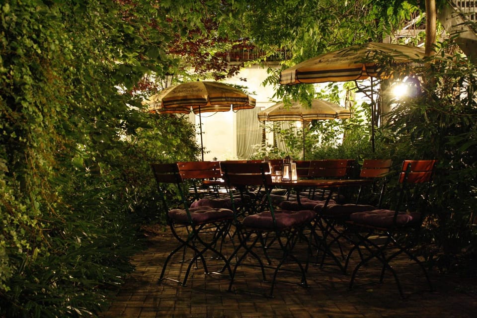Patio, Garden view