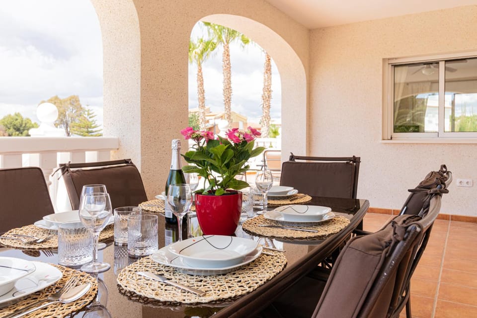 Patio, Seating area, Dining area