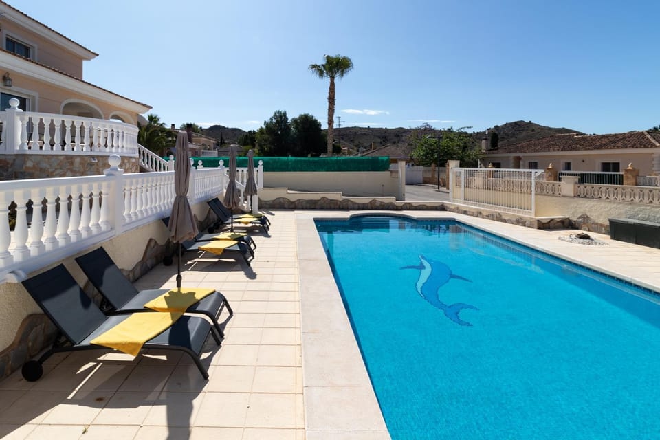Pool view, Swimming pool, sunbed