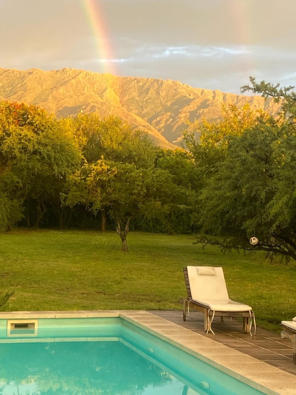 Natural landscape, Garden, Garden view, Mountain view, Pool view, Swimming pool