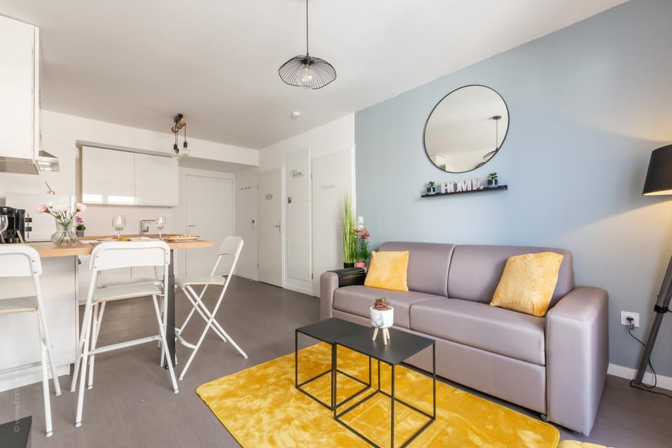The Sunshine- Appart cosy proche Paris-Disney avec Parking privé dans résidence Apartment in Île-de-France