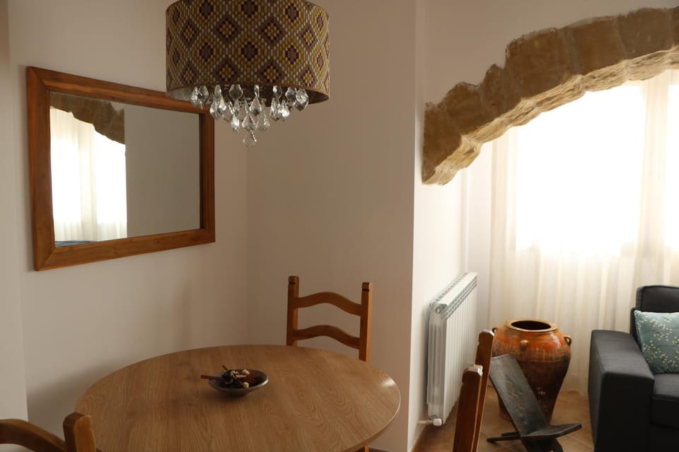 Dining area, hair dresser