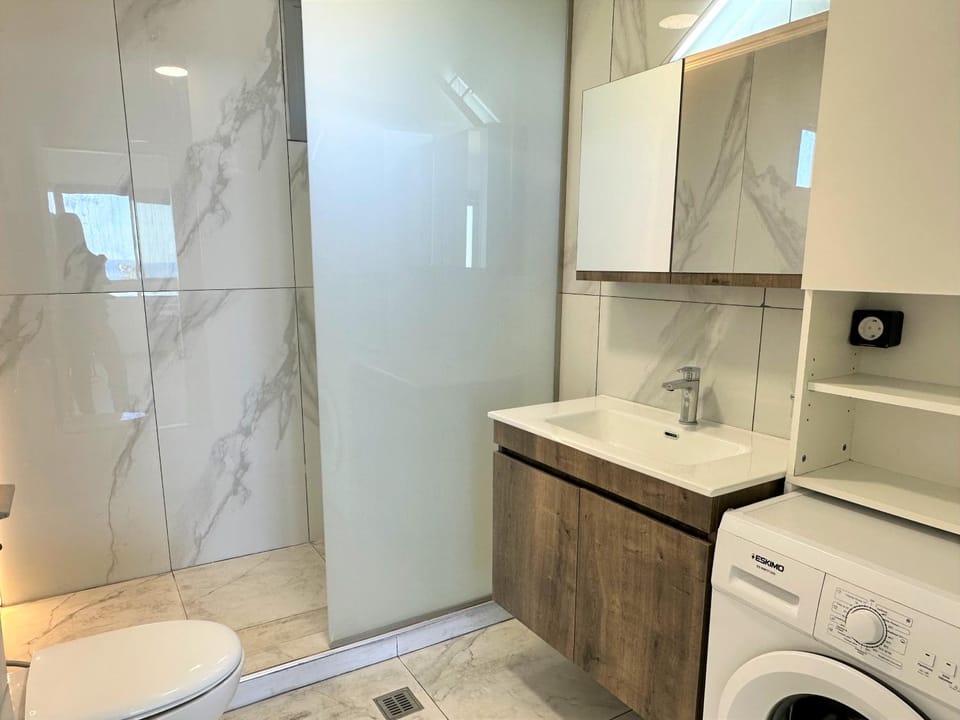 Shower, Toilet, Bathroom, washing machine