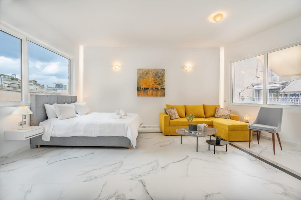 Living room, Bedroom