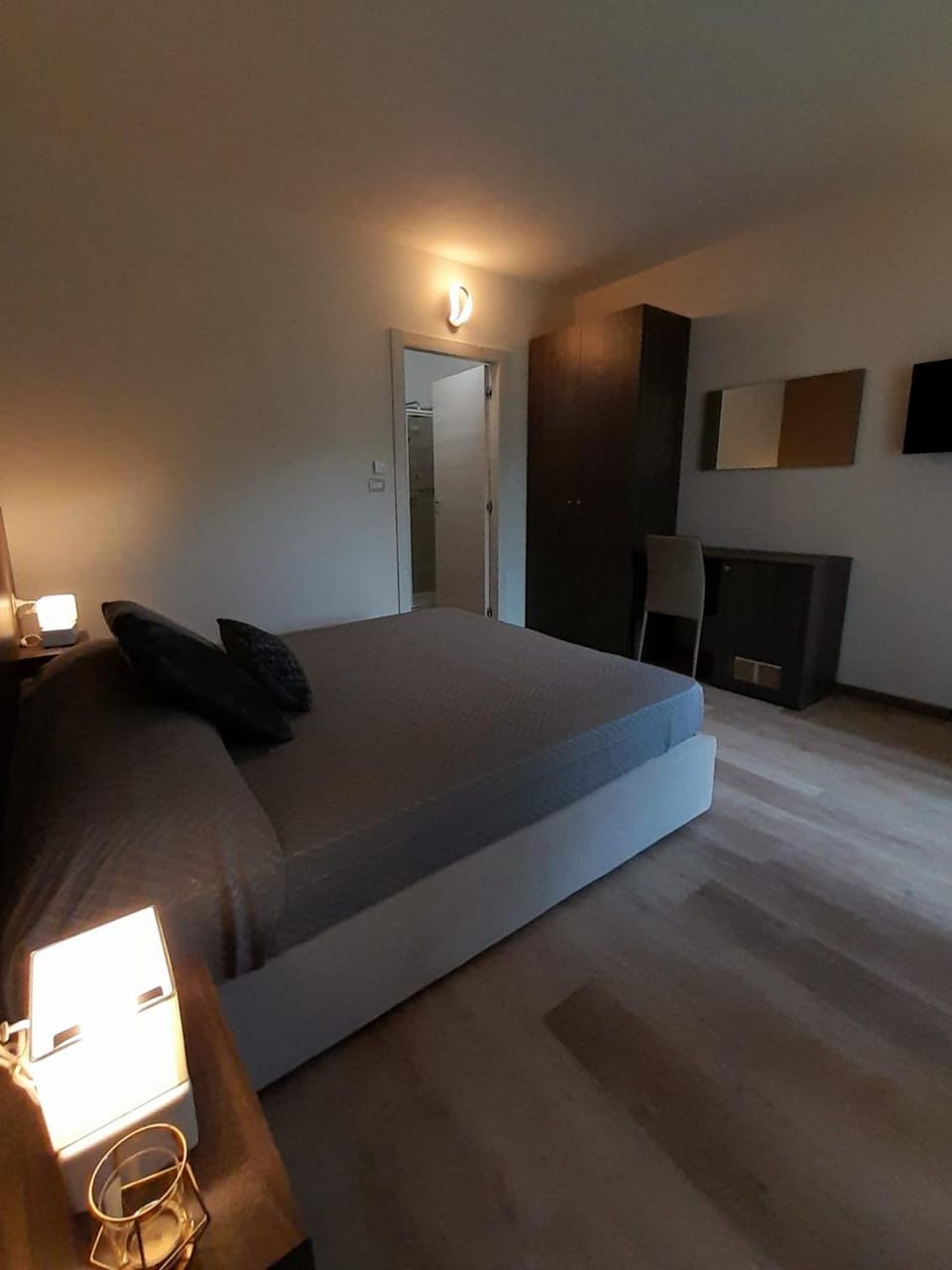 Bed, Bedroom, wardrobe