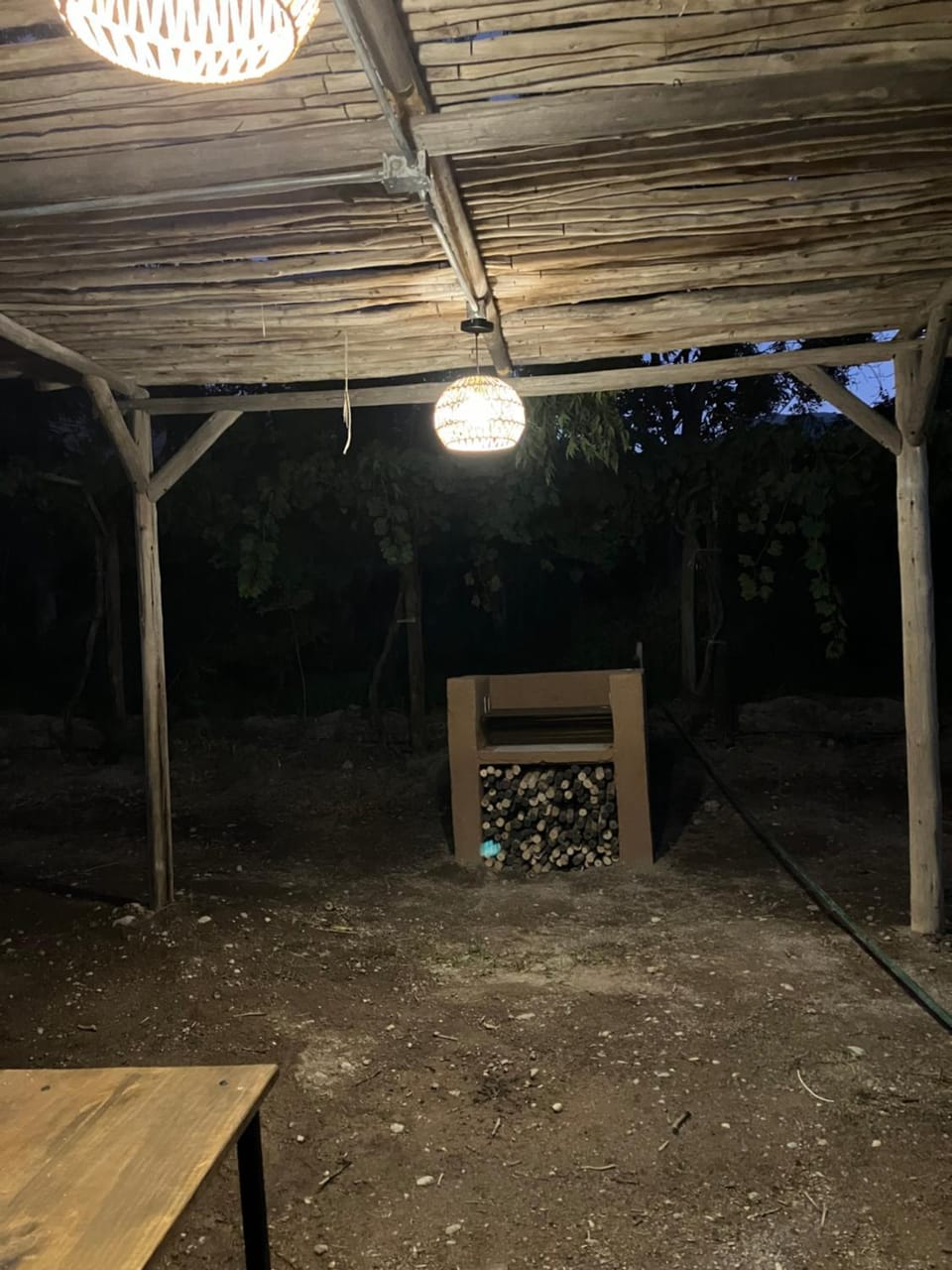 Patio, Night