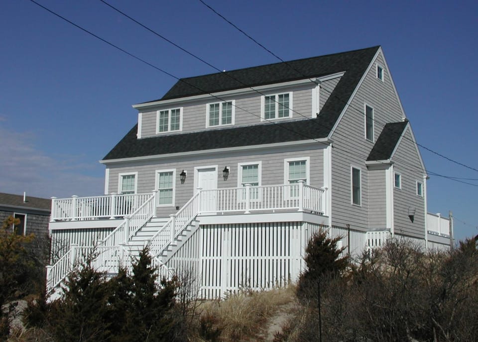 Modern Oceanfront Escape at East Sandwich Beach House in East Sandwich