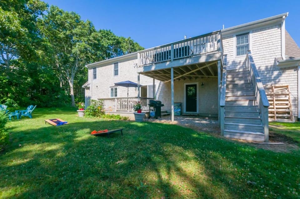 4 Bed, 3 Bath Cape style home, steps away from Private Association Beach at Sandwich Downs House in East Sandwich