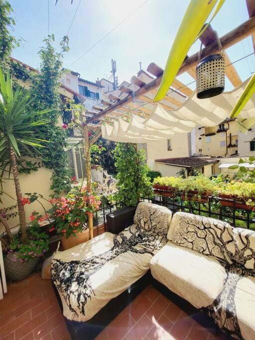 Patio, Balcony/Terrace, Garden view