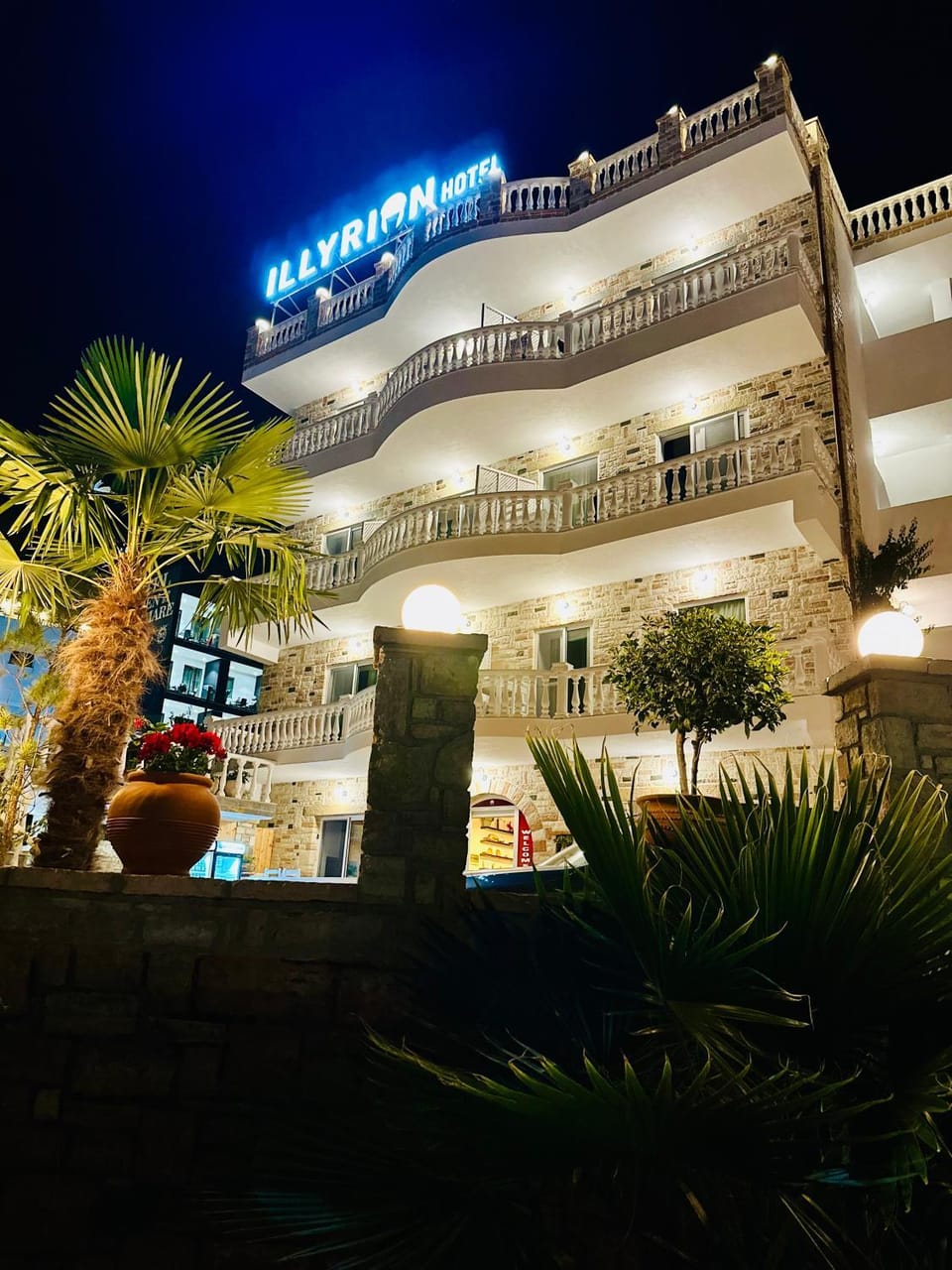 Property building, Night
