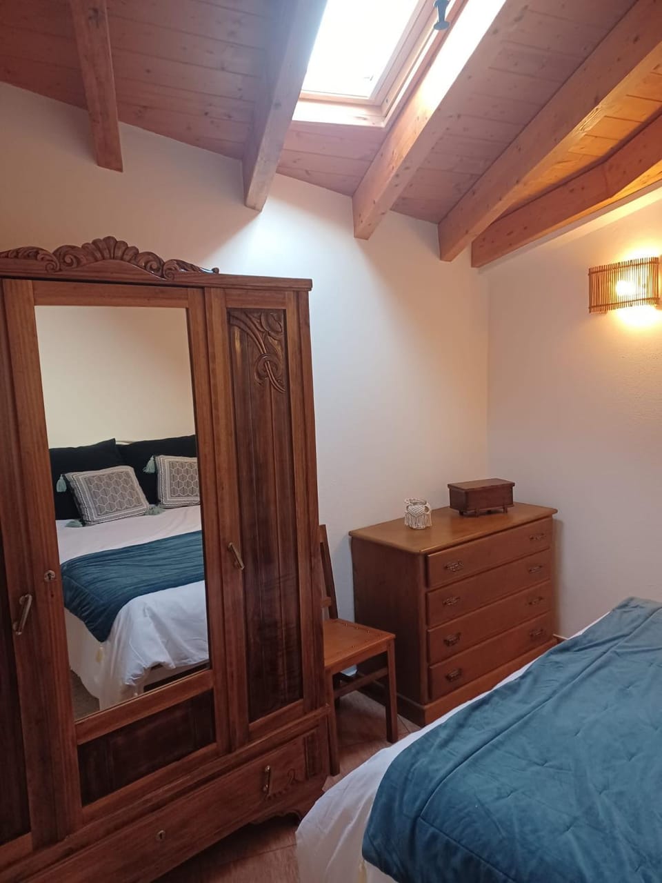 Bed, Bedroom, wardrobe
