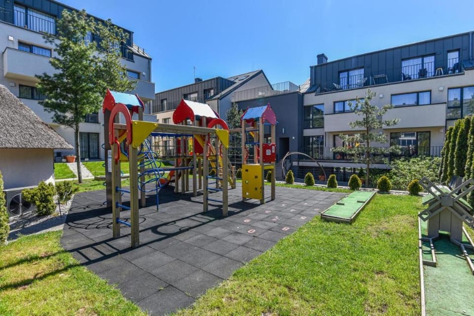 Property building, Day, Natural landscape, Children play ground, Garden, Garden view