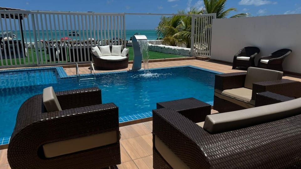 Patio, Spa and wellness centre/facilities, Seating area, Pool view, Swimming pool