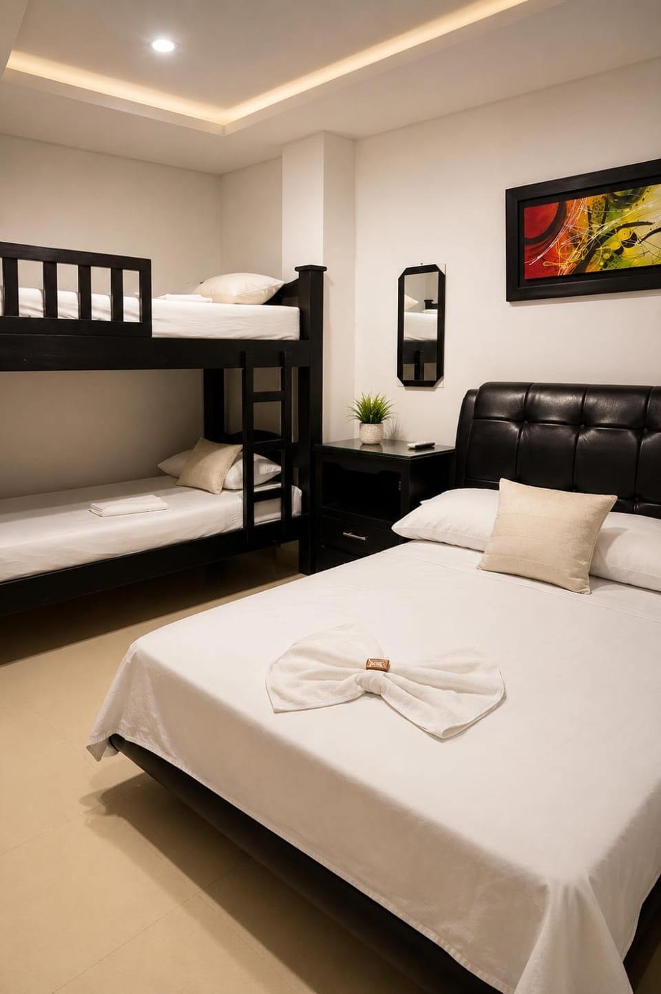 Photo of the whole room, Bedroom