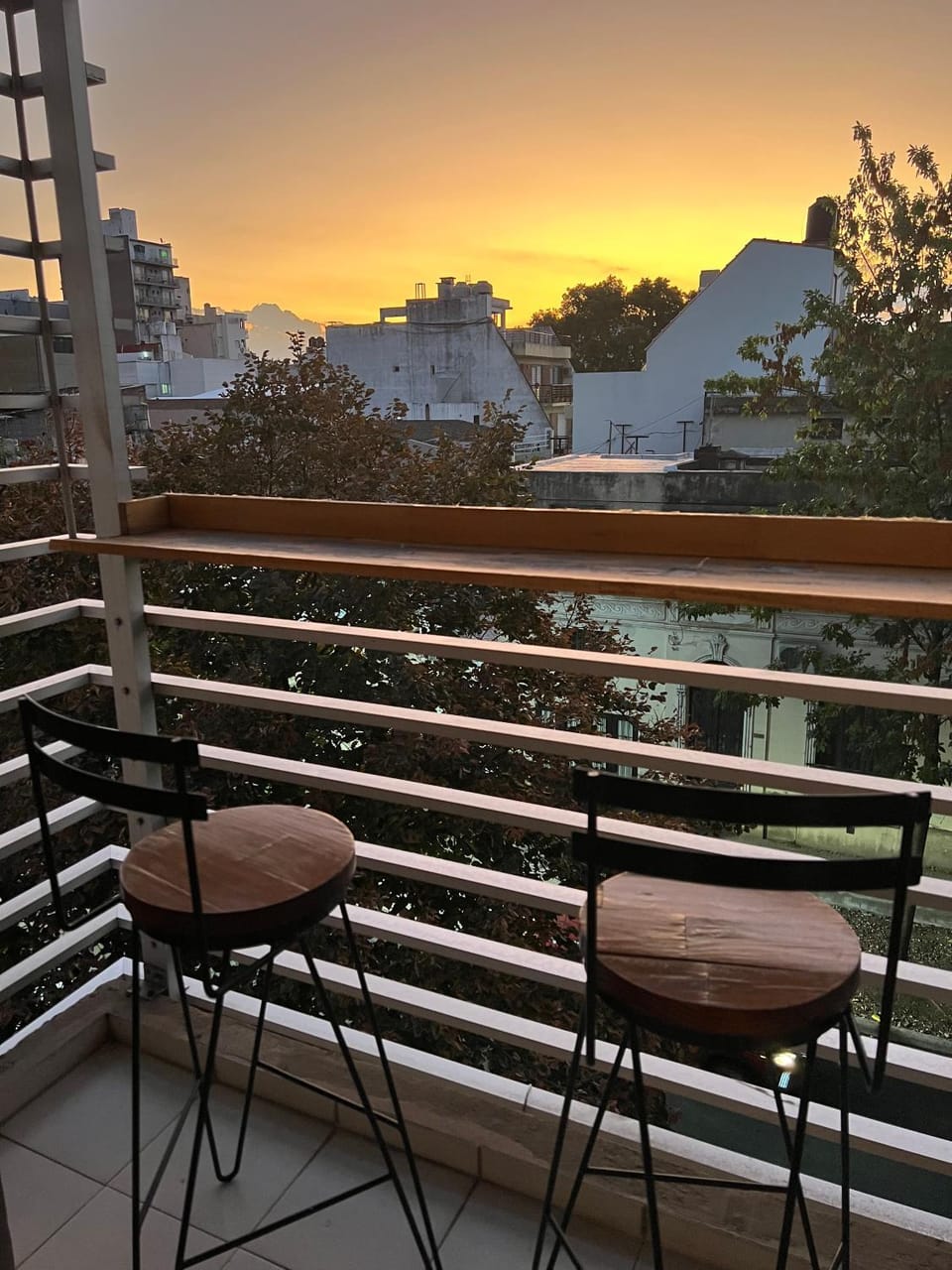 Natural landscape, View (from property/room), Balcony/Terrace, Sunset