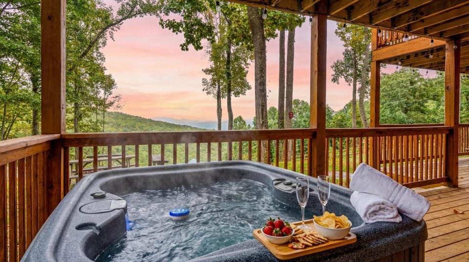 Heavenly Heights by Ghosal Luxury Lodging Chalet in Sevier County