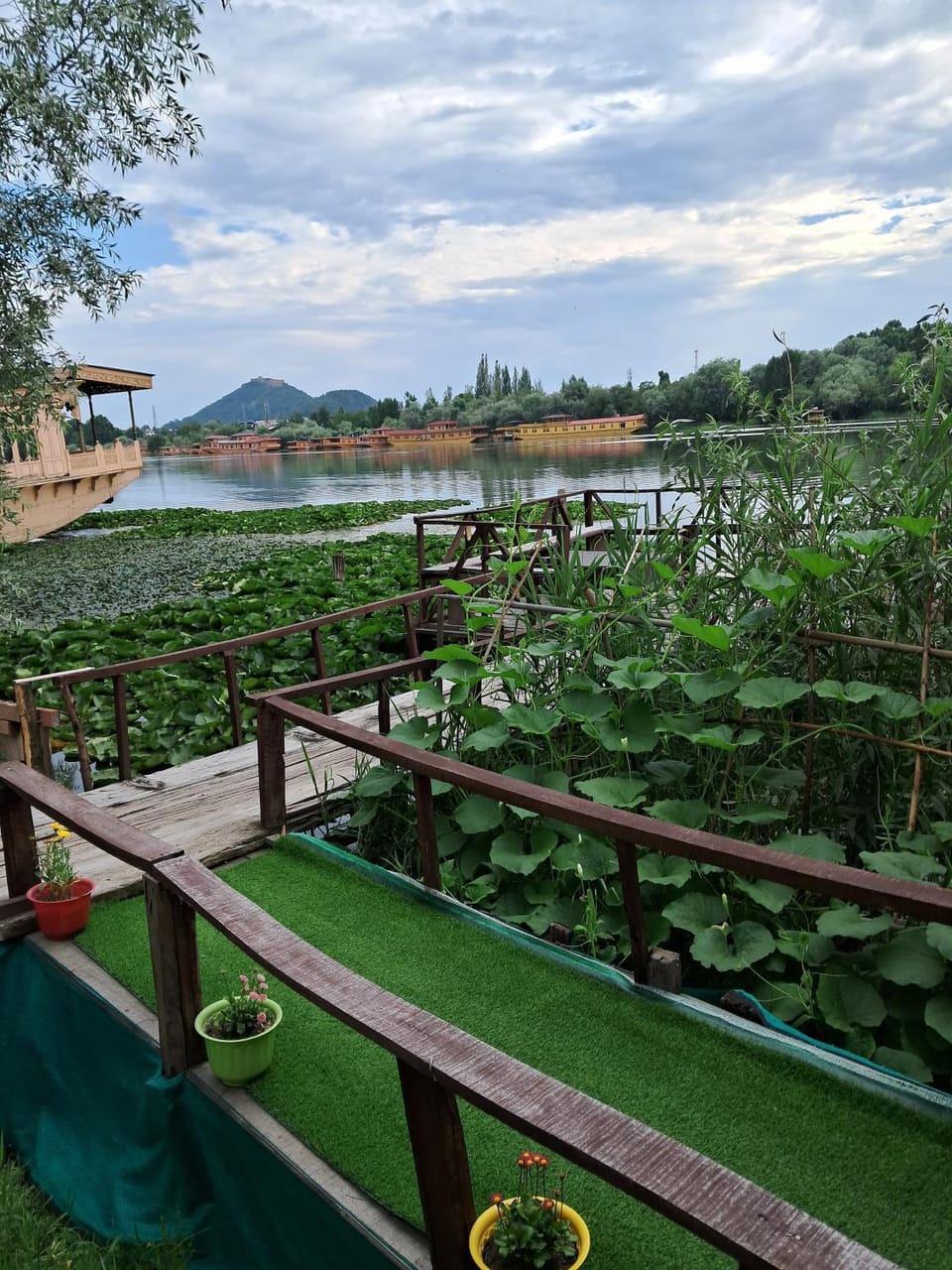Natural landscape, Lake view, Mountain view