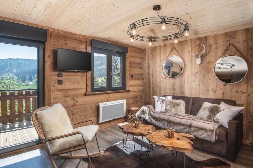 Charmant chalet cosy & paisible en pleine nature - refuge idyllique pour 5p Chalet in Gérardmer