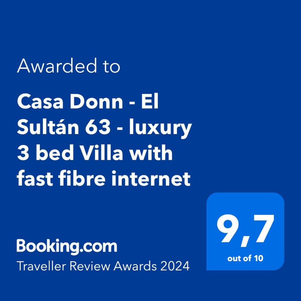 Casa Donn - El Sultán 63 - luxury 3 bed Villa with fast fibre internet Villa in Corralejo