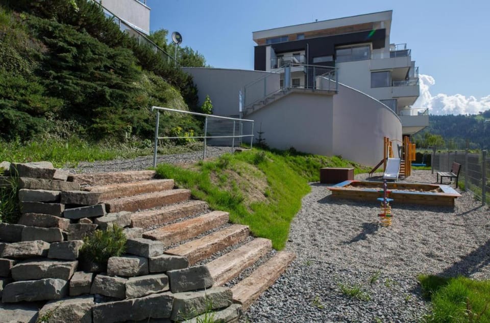 Property building, Children play ground, Garden, Garden, Mountain view