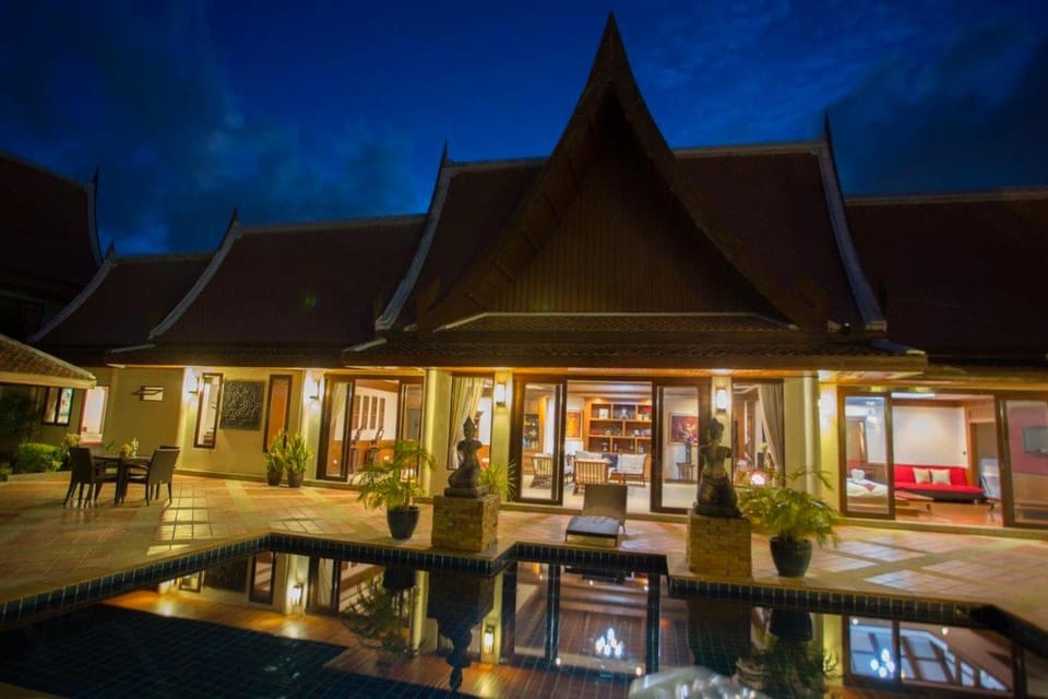 Property building, Night