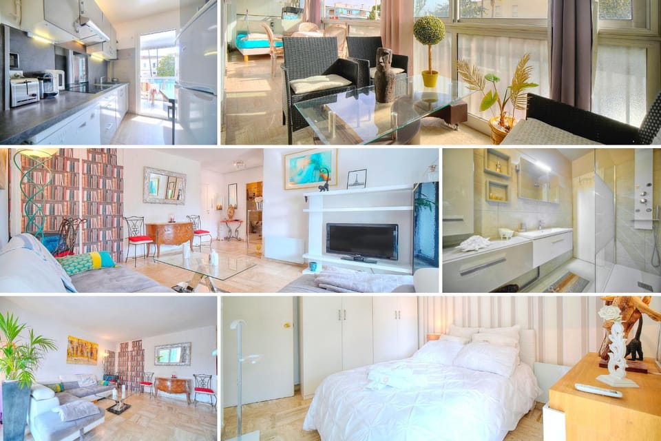Bed, TV and multimedia, Kitchen or kitchenette, Living room, Photo of the whole room, Bedroom