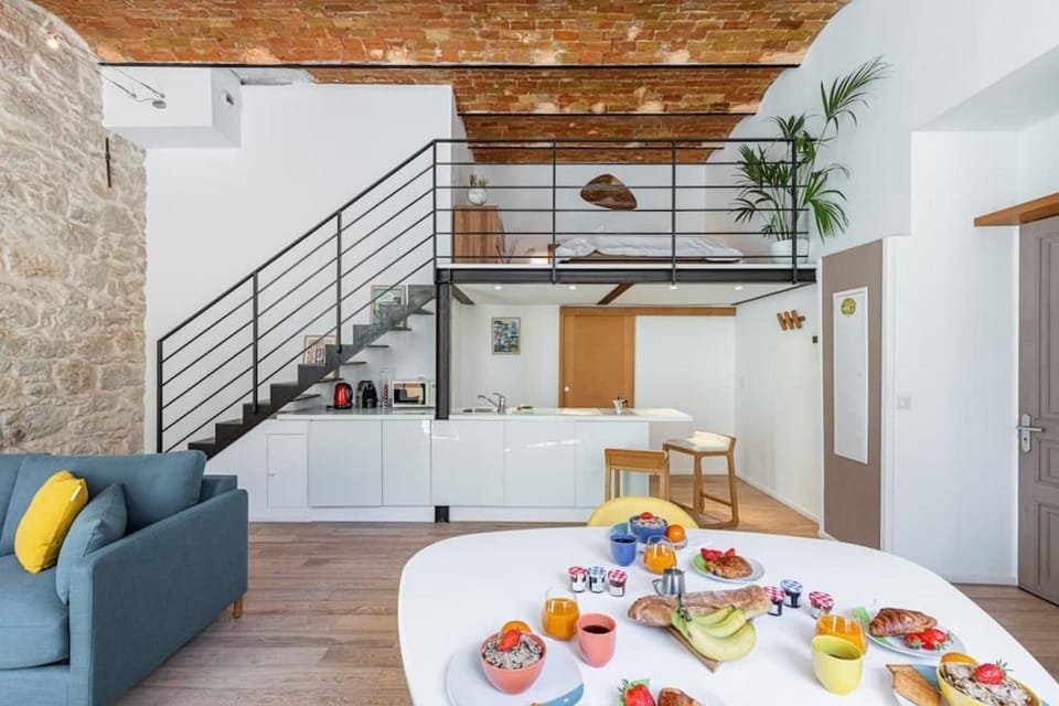 MY CASA - GUBERNATIS - Beautiful Duplex with terrace Apartment in Nice