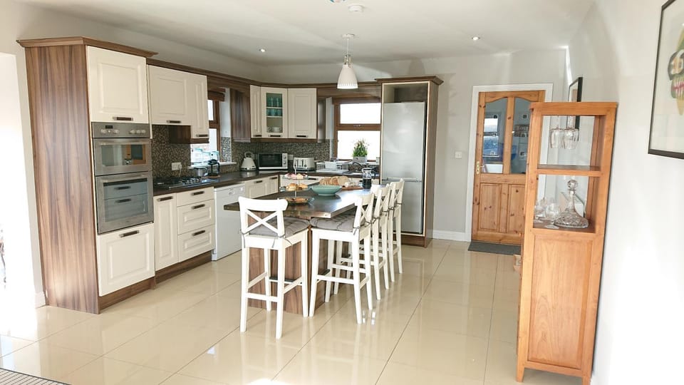 Kitchen or kitchenette, dishwasher, oven, stove