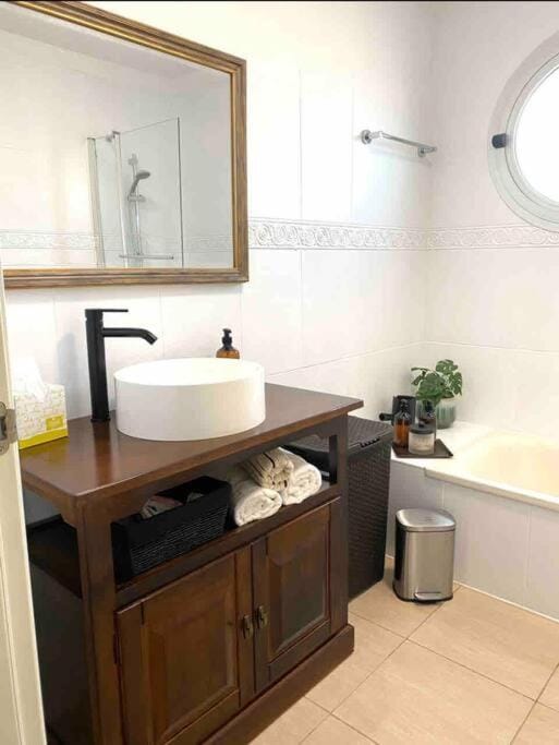 Elegant Colonial Style Ocean View Golf Del Sur Apartment in Abona