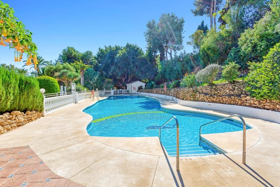 Natural landscape, Pool view, Swimming pool, Swimming pool