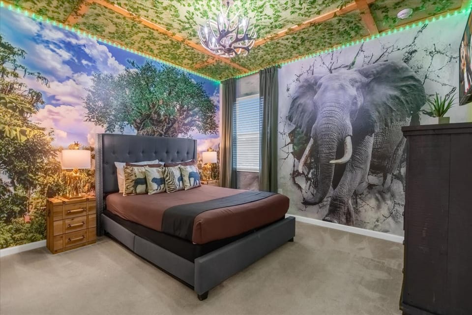 Bed, Bedroom