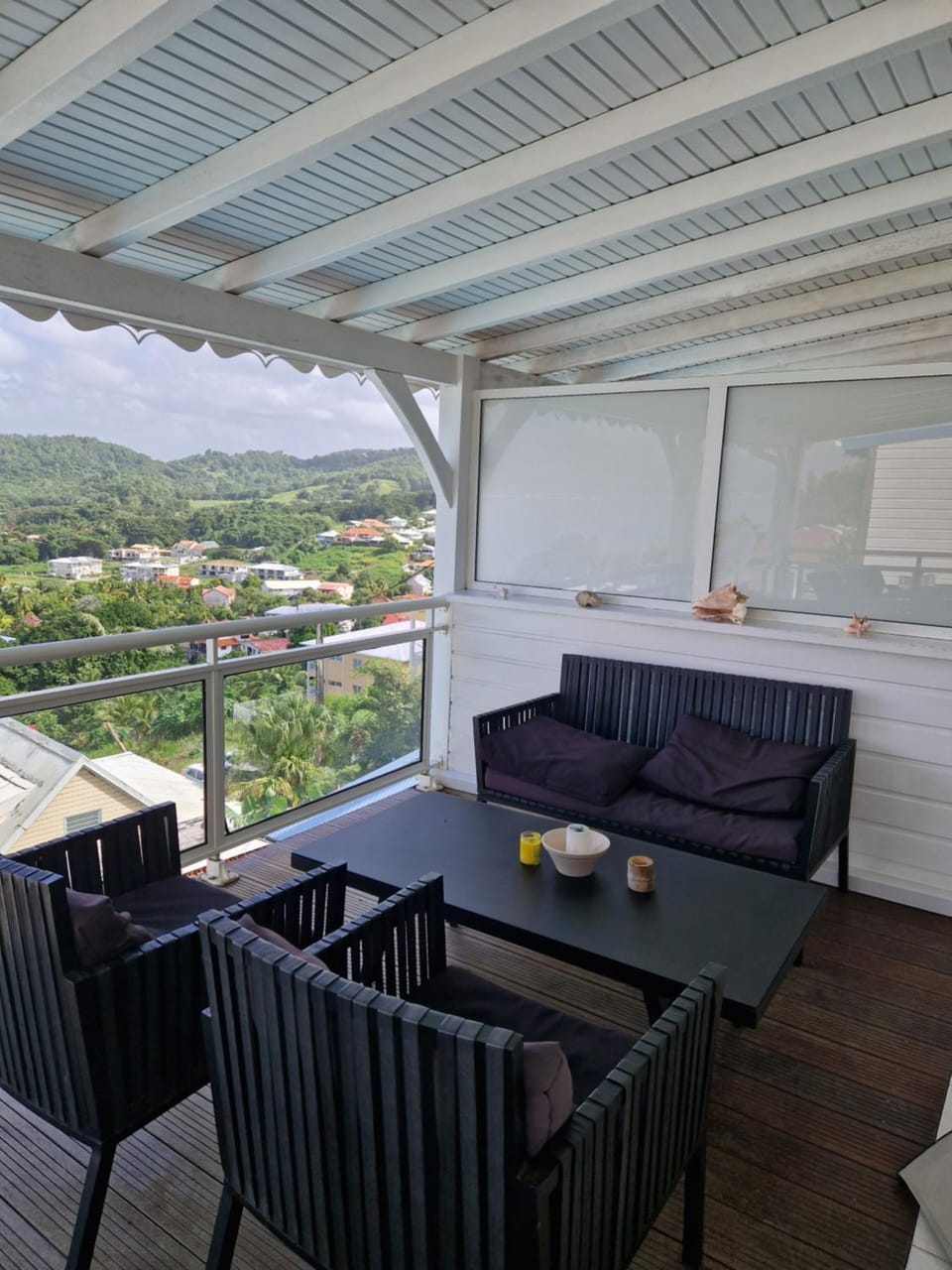 L'Océane, grande piscine, vue mer et baie panoramique - T3 Apartment in Les Trois-Îlets