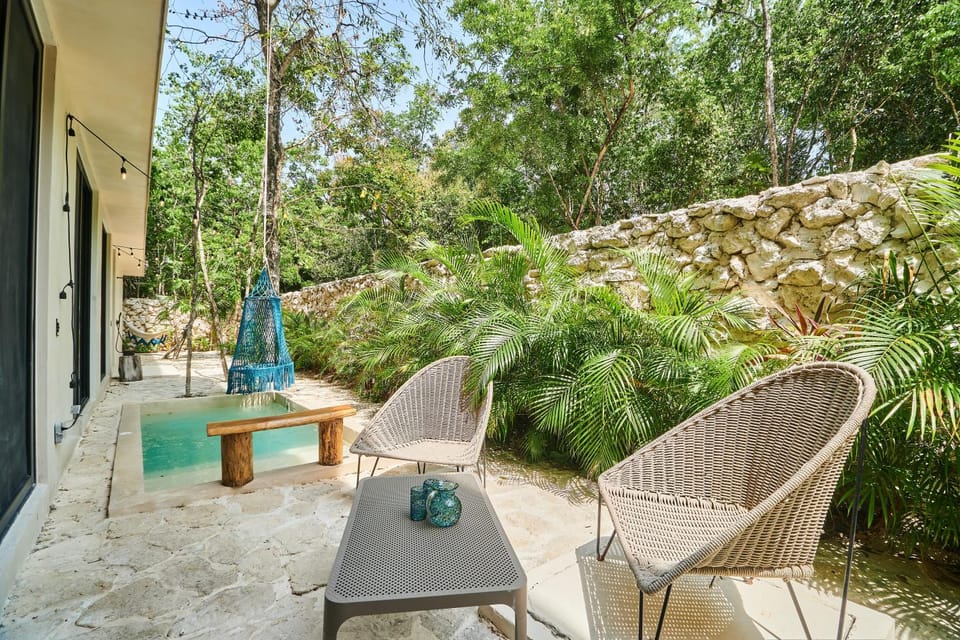 Casa Bedouin Luxury 3BR A Zama Spa Private Pool Apartment in Tulum