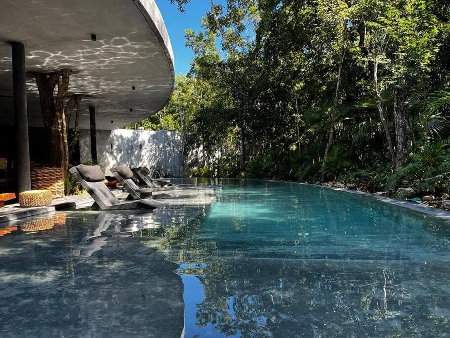 Casa Bedouin Luxury 3BR A Zama Spa Private Pool Apartment in Tulum