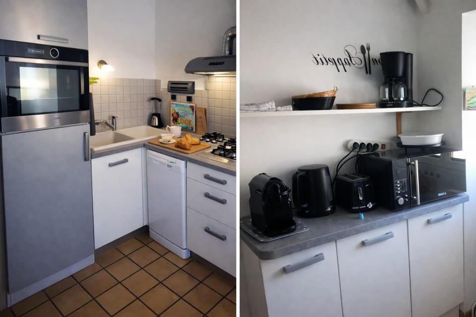 Coffee/tea facilities, Kitchen or kitchenette, dishwasher, oven, pet friendly, stove, toaster