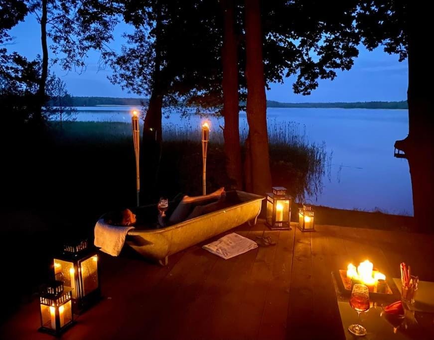 Siedlisko Dziki Gil na Mazurach z prywatną plażą i SPA! House in Poland