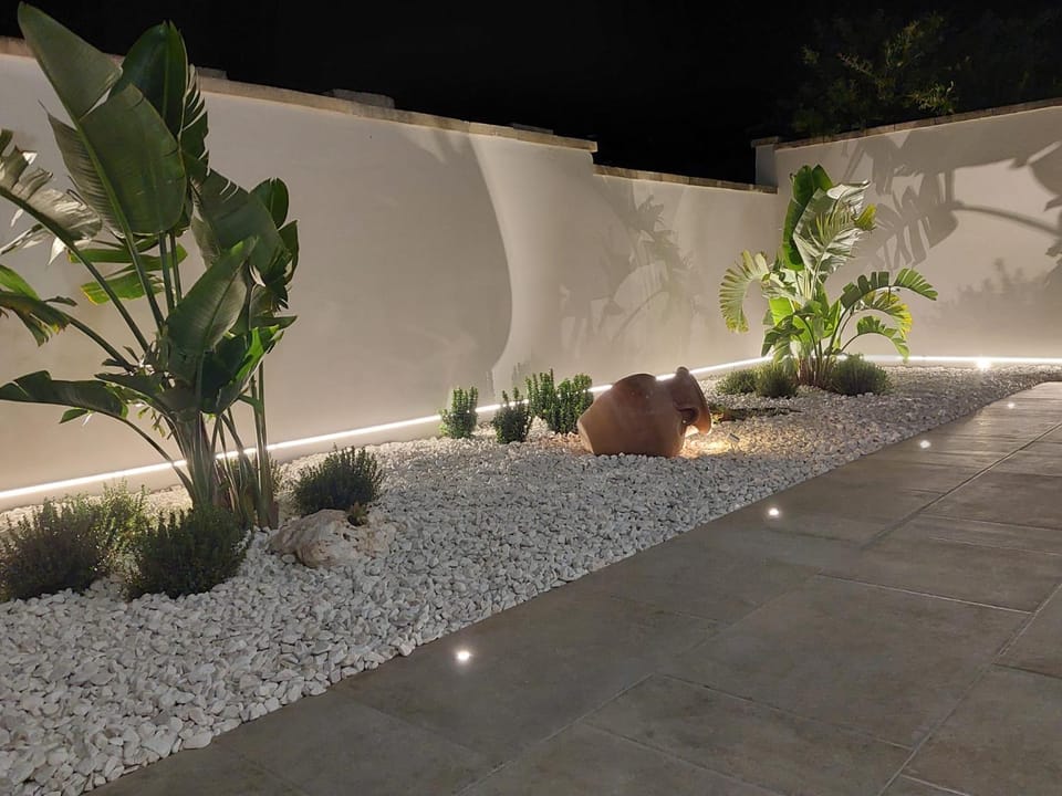 Night, Garden, Garden, Garden view