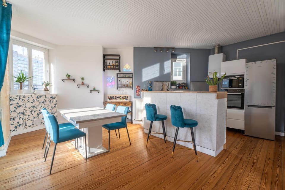 Large bright duplex in Bordeaux Apartment in Bordeaux