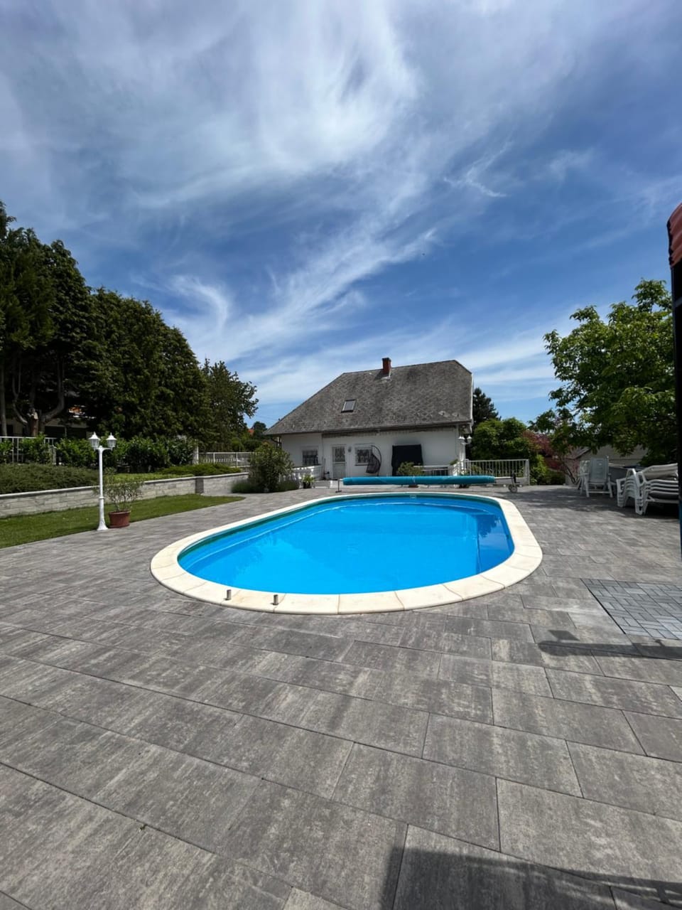 Property building, Pool view, Swimming pool