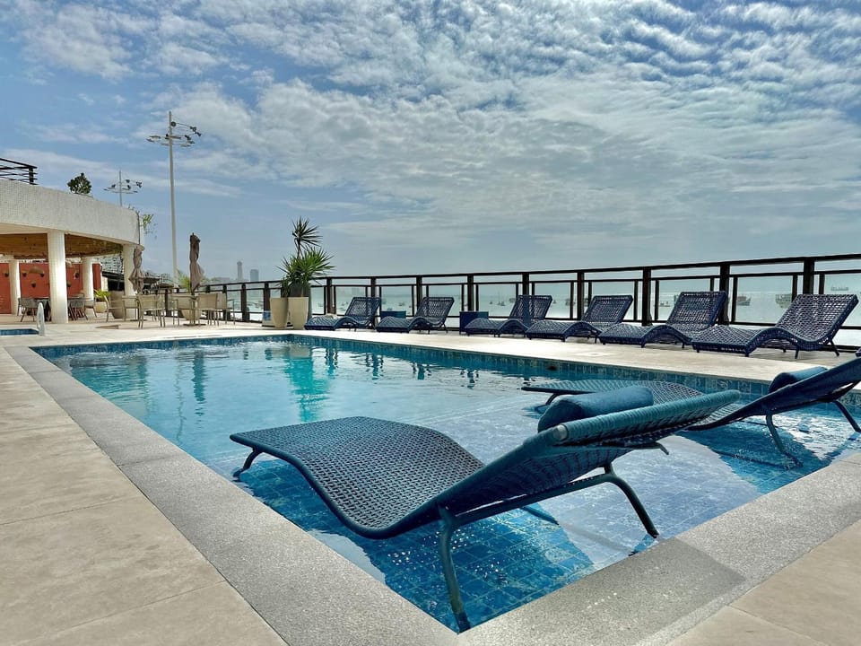 Apart-Hotel Iate Plaza, vista completa da Orla de Fortaleza House in Fortaleza