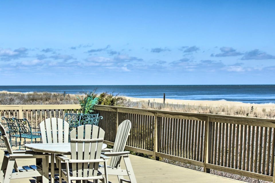 Indoor Pool & Views: Beachfront Ocean City Condo House in Ocean City