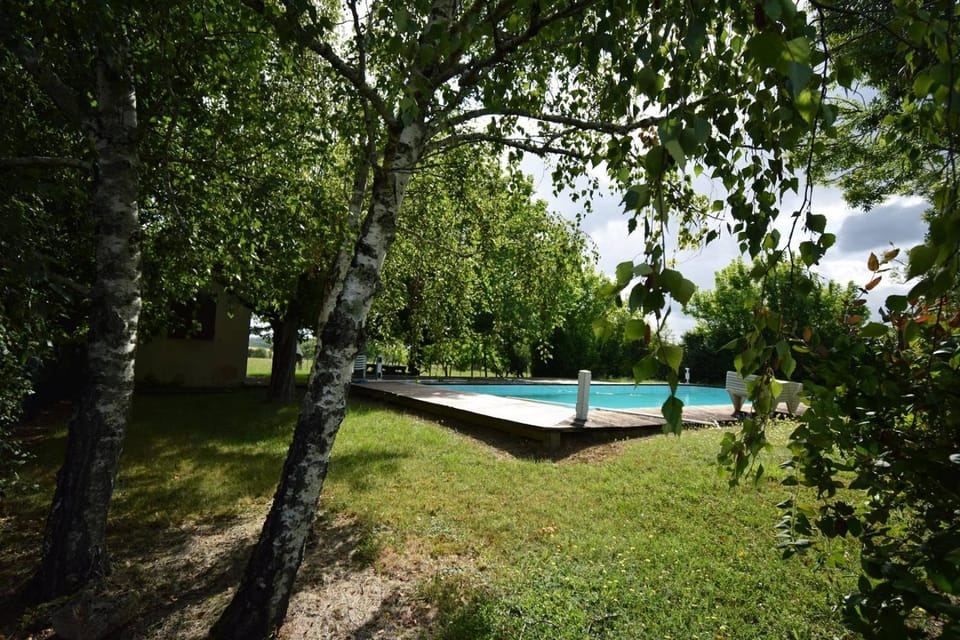 Natural landscape, Garden, Pool view, Swimming pool