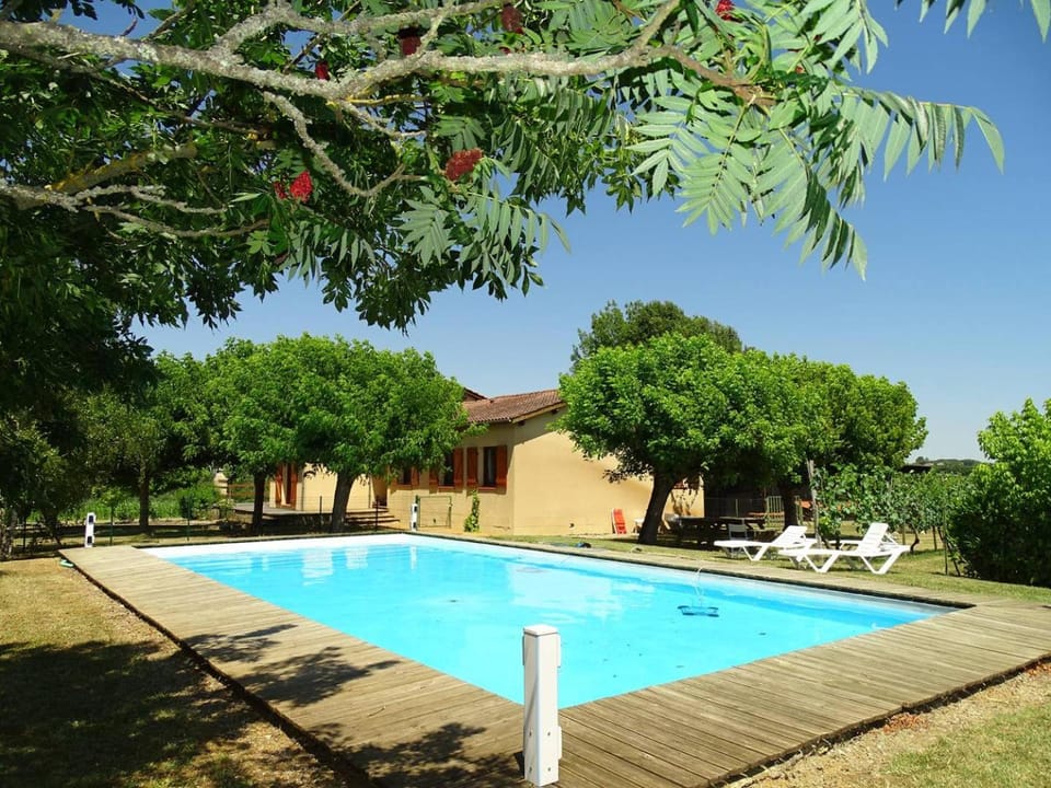 Property building, Natural landscape, Garden, Garden view, Pool view, Swimming pool