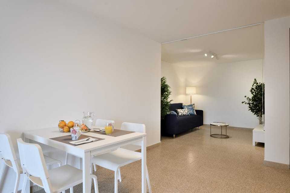 Living room, kitchen