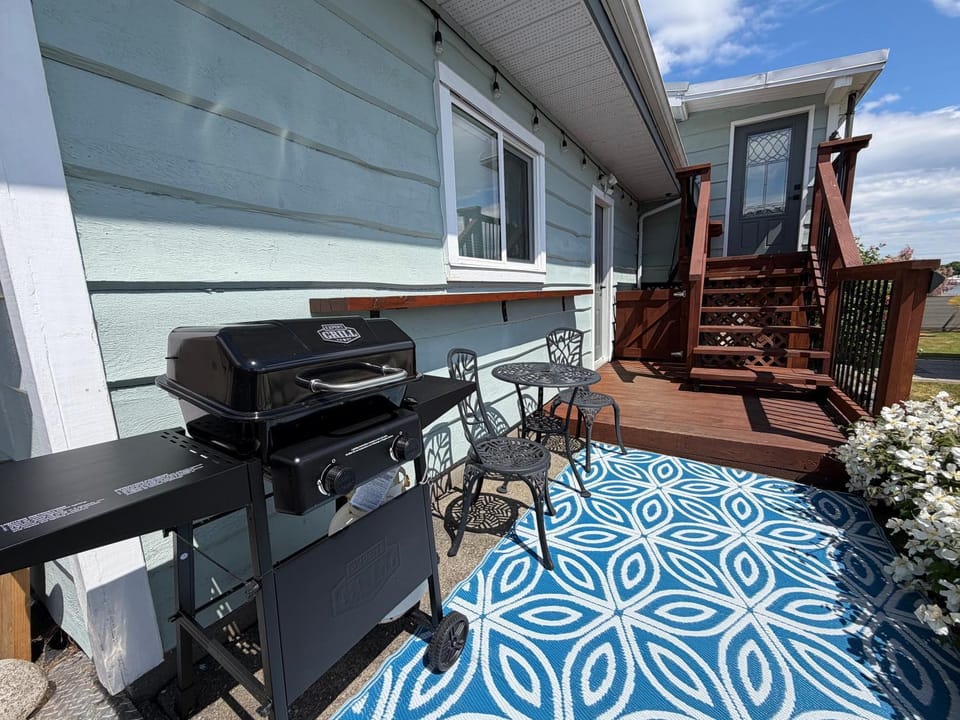 Patio, BBQ facilities