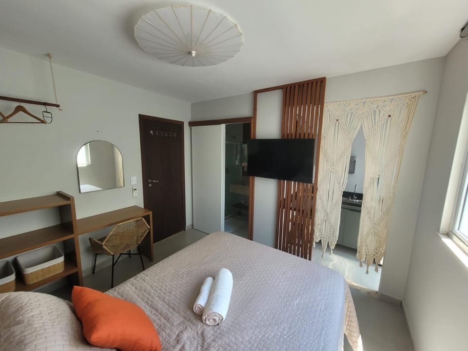 Boho Style Absolute piscina borda com borda infinita Apartment in Ilha de Tinharé