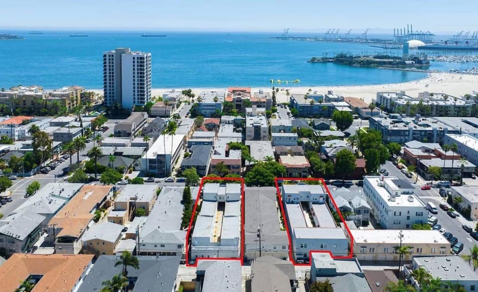 Cozy Sunny Brand-New Apt 1 Block From the Beach Apartment in Long Beach