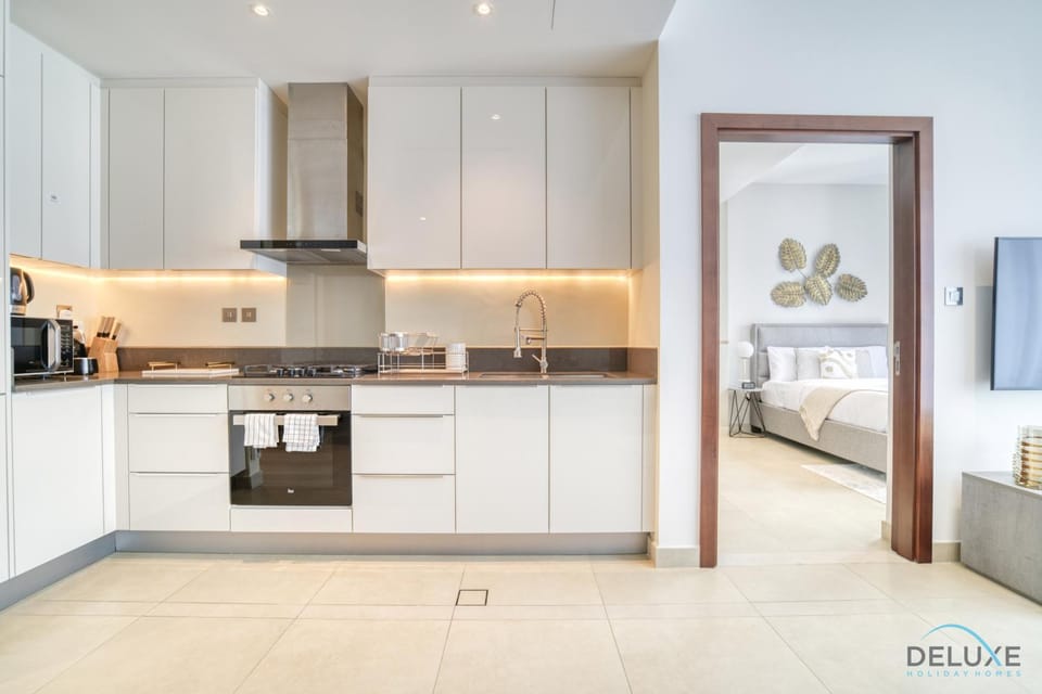 Bed, Kitchen or kitchenette, Bedroom, minibar, pet friendly, stove